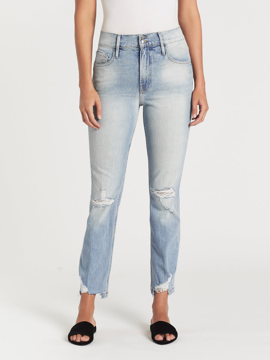 Frame Denim Le Sylvie Slender Straight Heritage Jean in