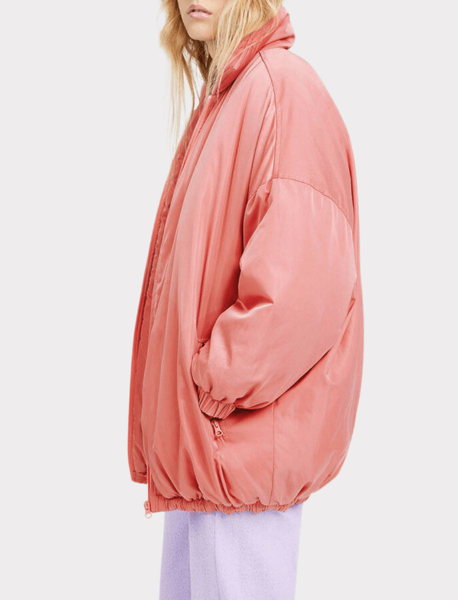 American Vintage Yabay Puffer Coat in Pink Tenderness – Order Of