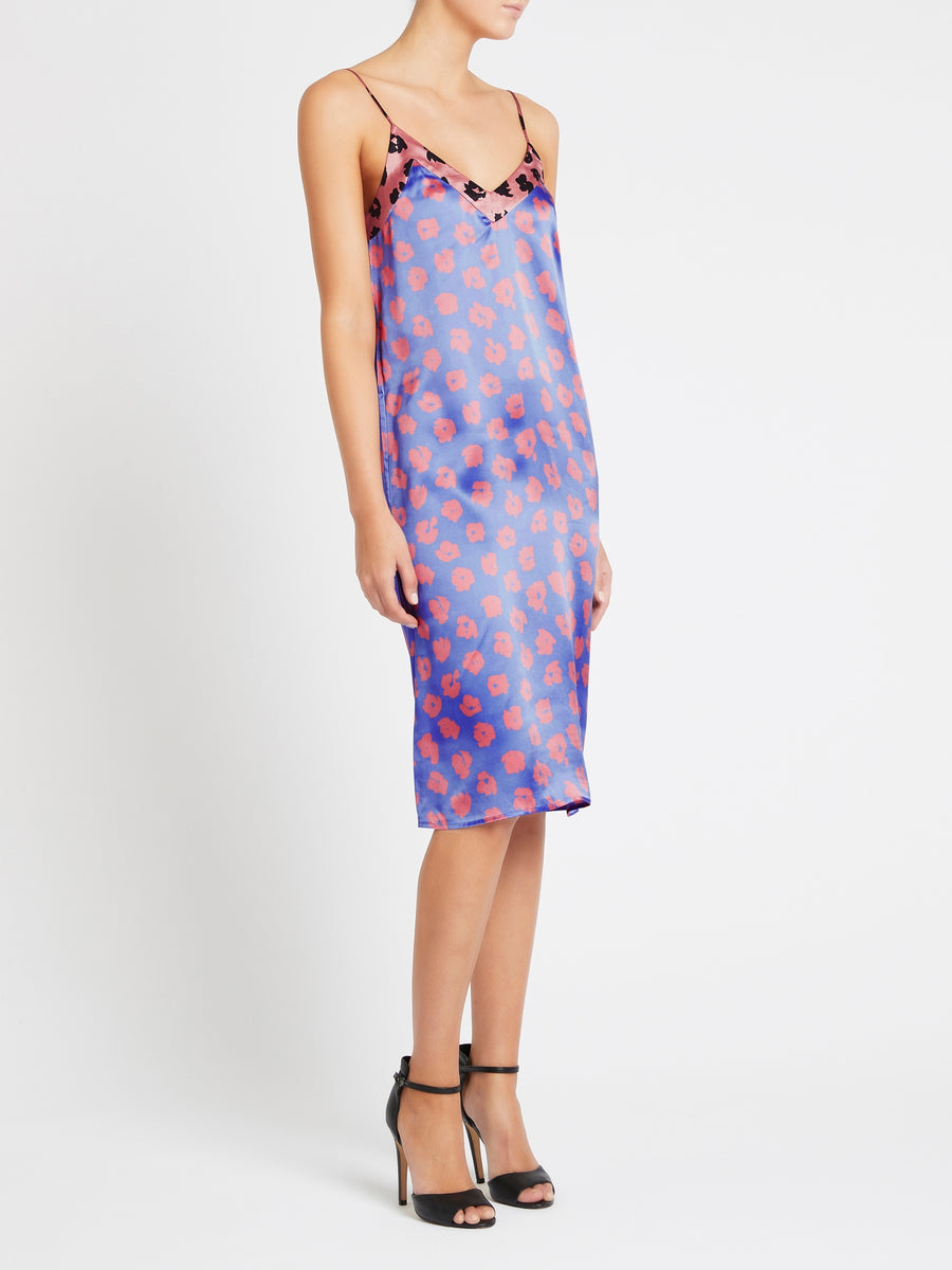 equipment silk slip dress Equipment Farren Silk Slip Dress In Fiery Red
