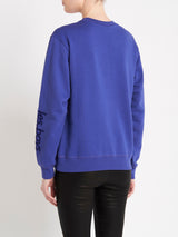 Les Girls Les Boys Crew Neck Sweatshirt in Spectrum Blue