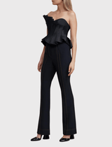 Acler Davies Bustier Top in Black - Shop at orderofstyle.com