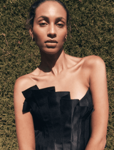 Acler Davies Bustier Top in Black - Shop At orderofstyle.com