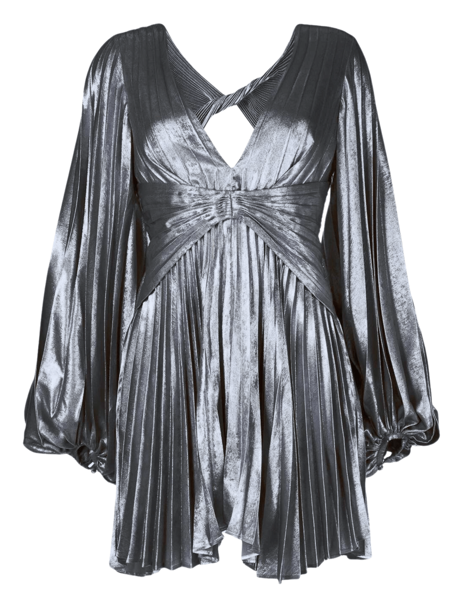 Acler Geneva Long Sleeve Mini Dress in Gunmetal Order Of Style Acler Geneva Long Sleeve Mini Dress in Gunmetal Order Of Style