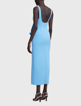 Acler Mahora Midi Dress in Blueberry