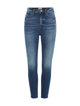 Frame Denim Ali High Rise Cigarette Raw Edge Jean in Lupin