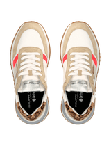 Philippe Model Tropez Low Sneaker 2.1 in Glitter Pop Blanc Coral