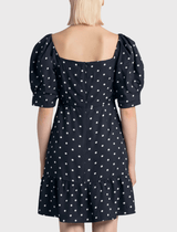 Róhe Margarita Dress in All Over Dot