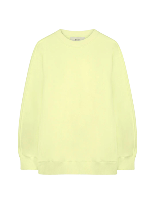 Yellow pastel sweatshirt sale