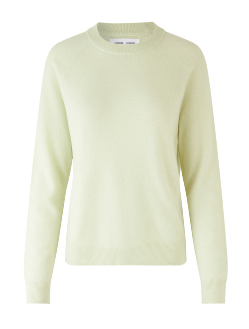 Samsoe Samsoe Boston O-Neck Sweater in Meadow Mist