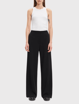 Samsoe Samsoe Collot Wide Leg Suit Trousers in Black