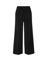 Samsoe Samsoe Collot Wide Leg Suit Trousers in Black