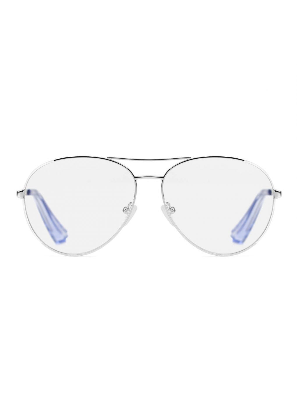 Elizabeth and James Lee Glasses in Shiny Silver – Order Of Style