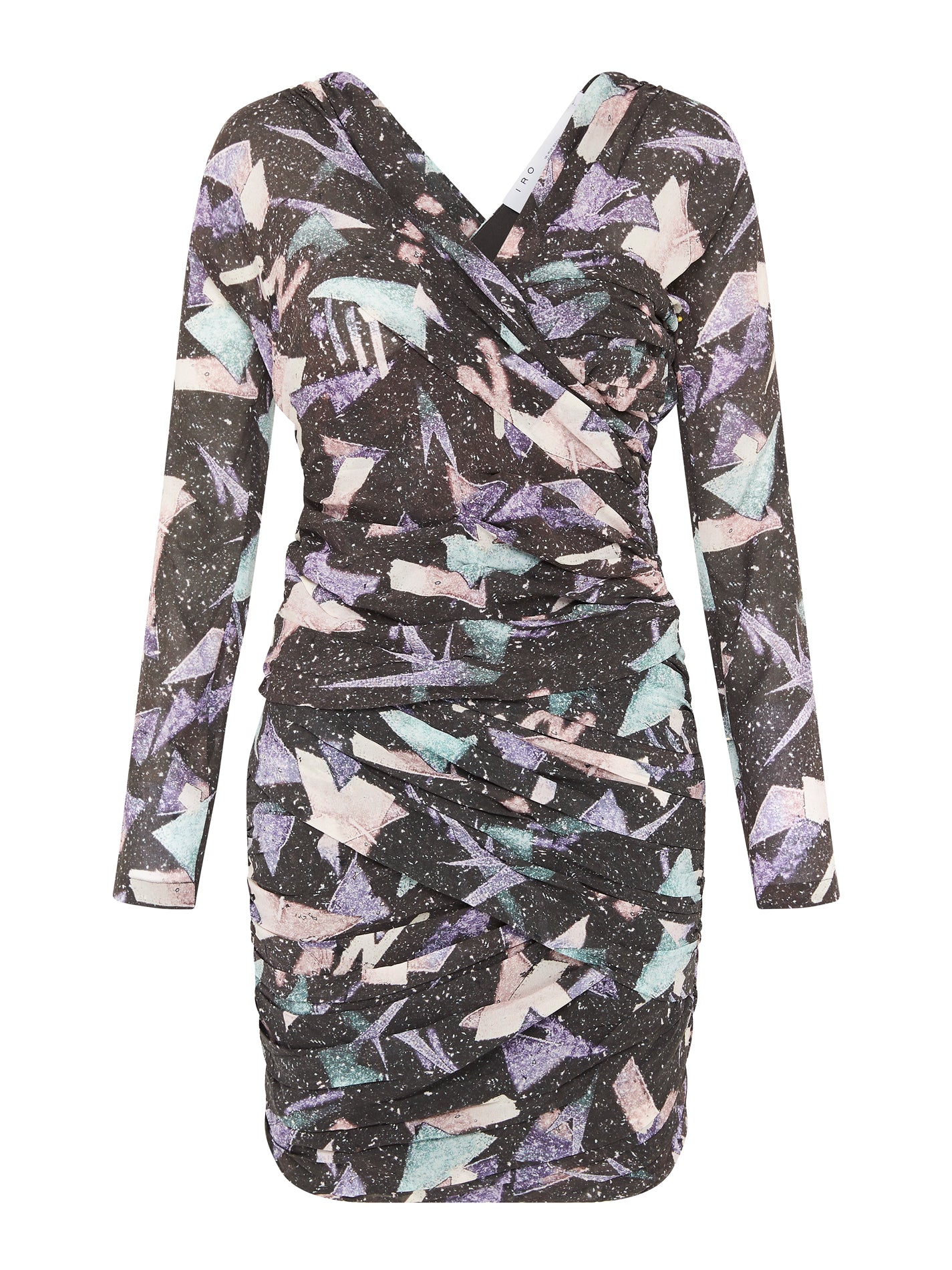 IRO Adecruz Long Sleeve Bodycon Mini Dress in Grey – Order Of Style