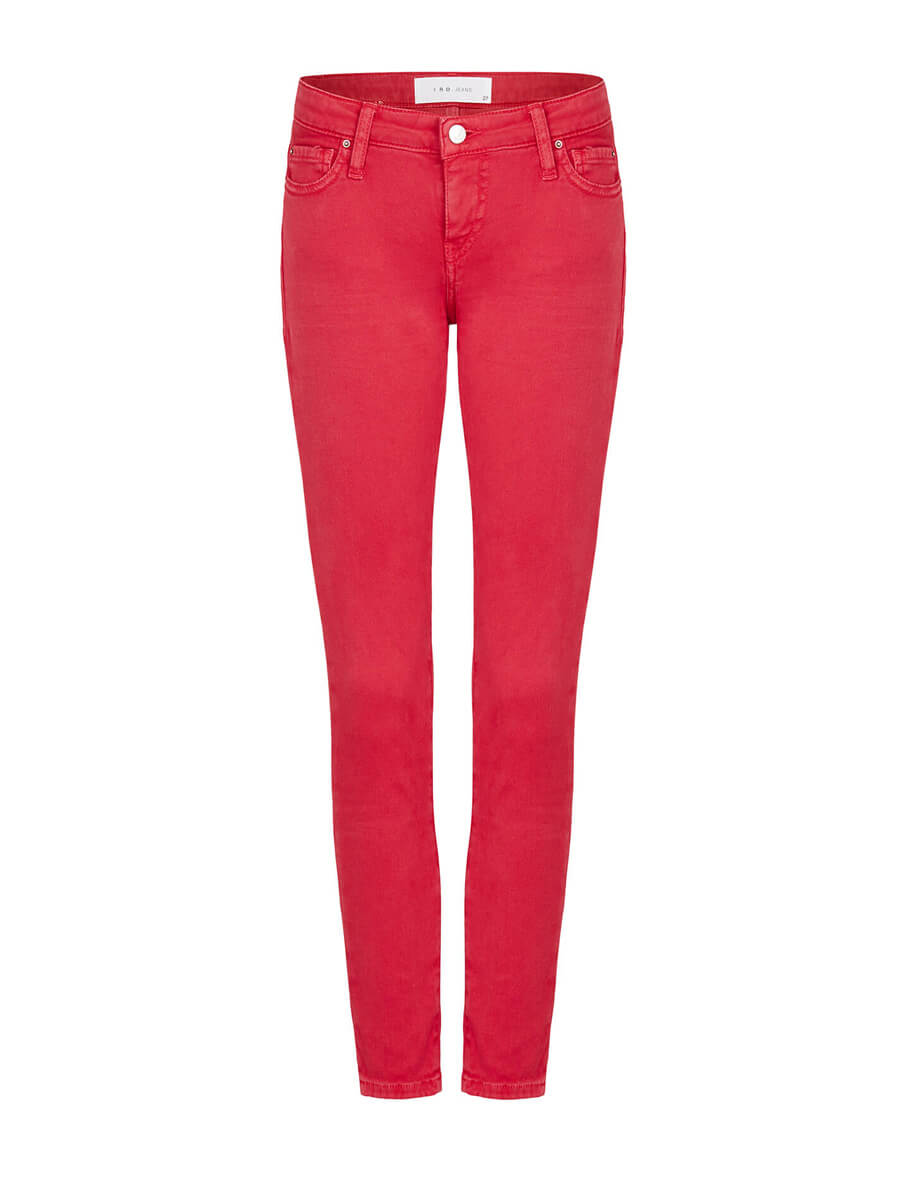 IRO Alyson Low Rise Skinny Jean in Red – Order Of Style