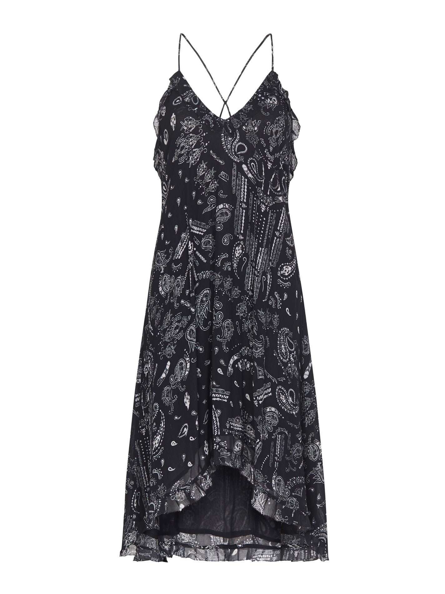 IRO Bagda Dress in Black Paisley Print Order Of Style IRO Bagda Dress in Black Paisley Print Order Of Style