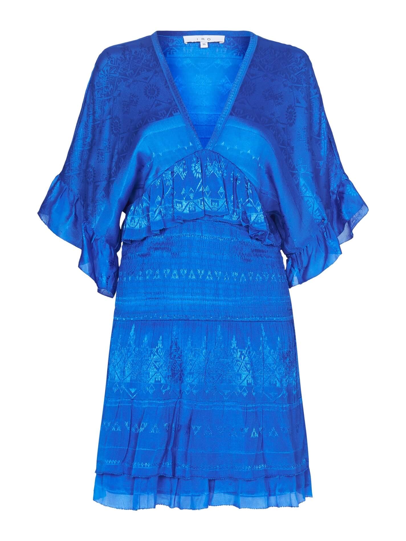 iro blue dress IRO IRO- Qiana Dress- Light Blue