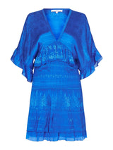 IRO Stacy Short Sleeved Dress in Blue Denim