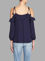 OOS-JOIEEUKENEBLOUSE-DarkNavy_Porcelain-03