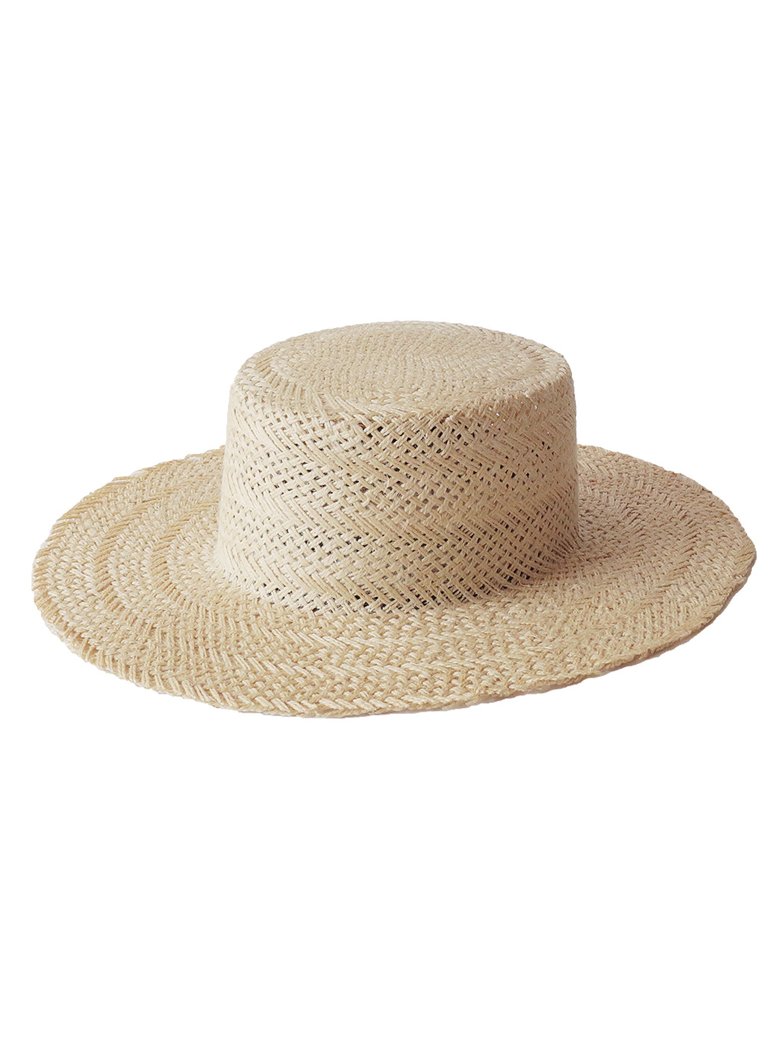 Janessa Leone Beatrice Hat in Natural Straw – Order Of Style display picture 2