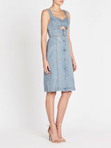 OOS-LaVieRebeccaTaylorSleevelessDrapeyDenimDress-ForgetMeNot-02