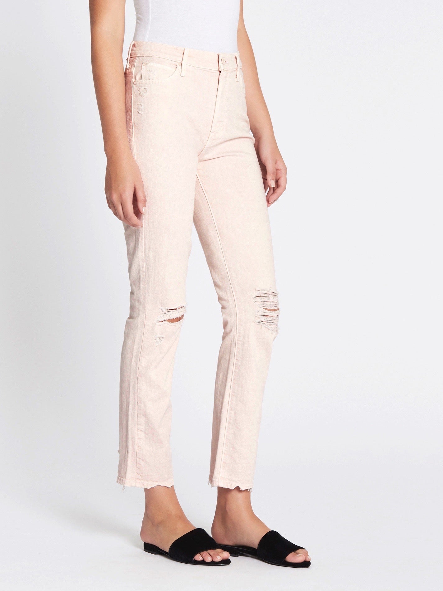 Mother high best sale waisted rascal ankle