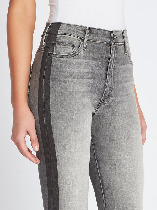 Mother jeans store with side stripe