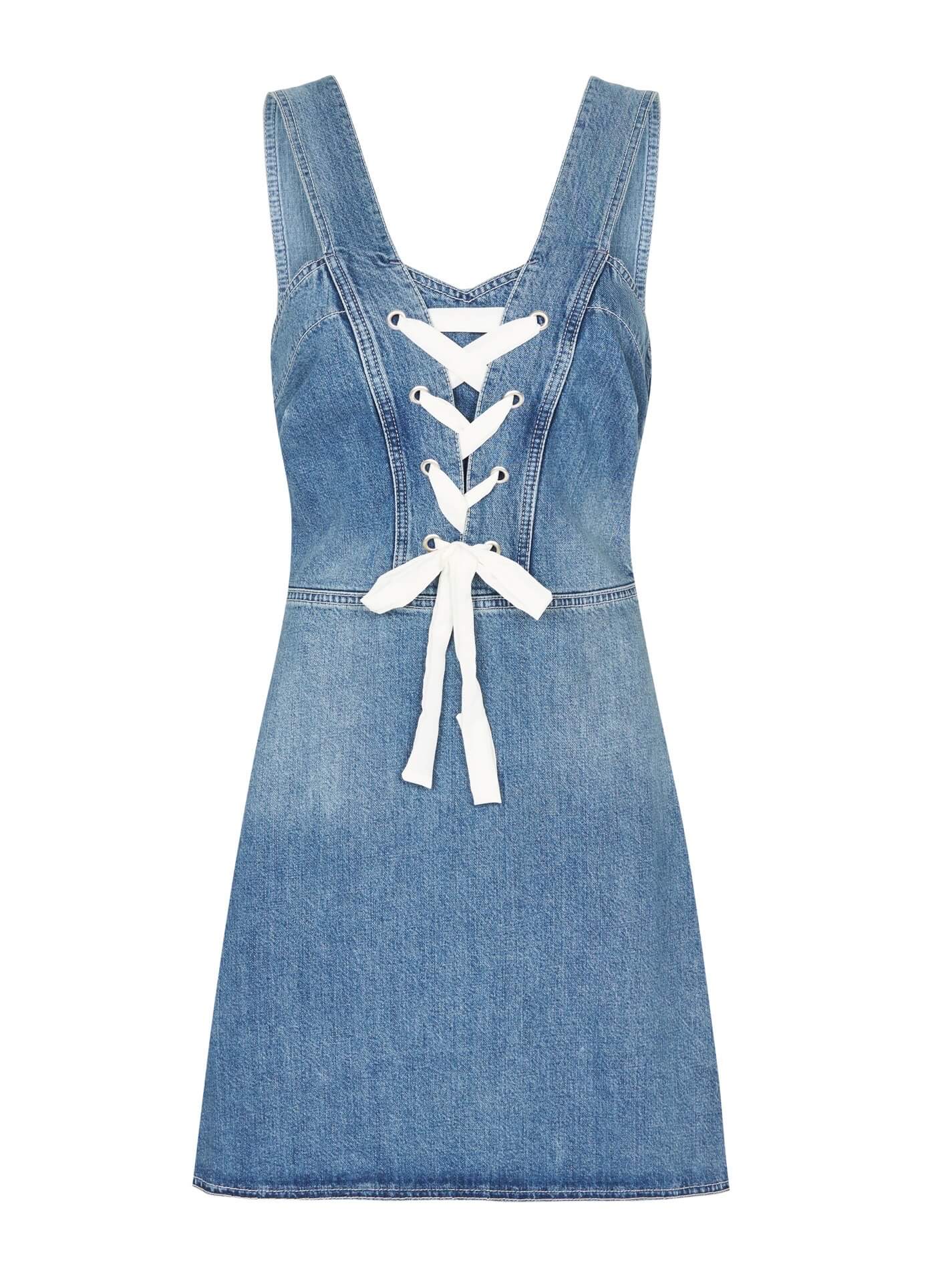 Paige Tula Dress in Nolita Blue Denim Order Of Style Paige Tula Dress in Nolita Blue Denim Order Of Style