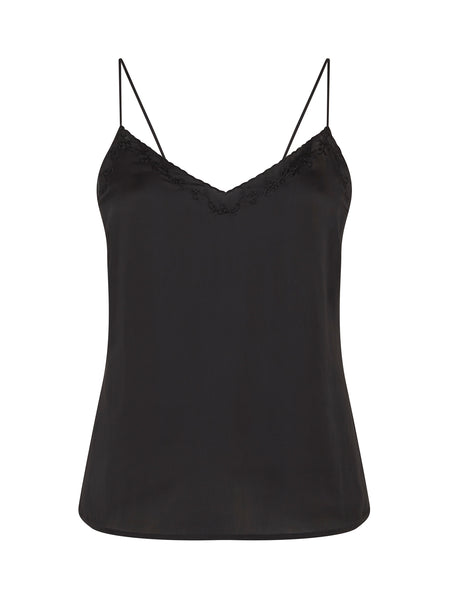 scalloped strappy cami
