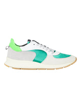 Philippe Model Monte Carlo Sneaker in Mondial Net Gris Vert