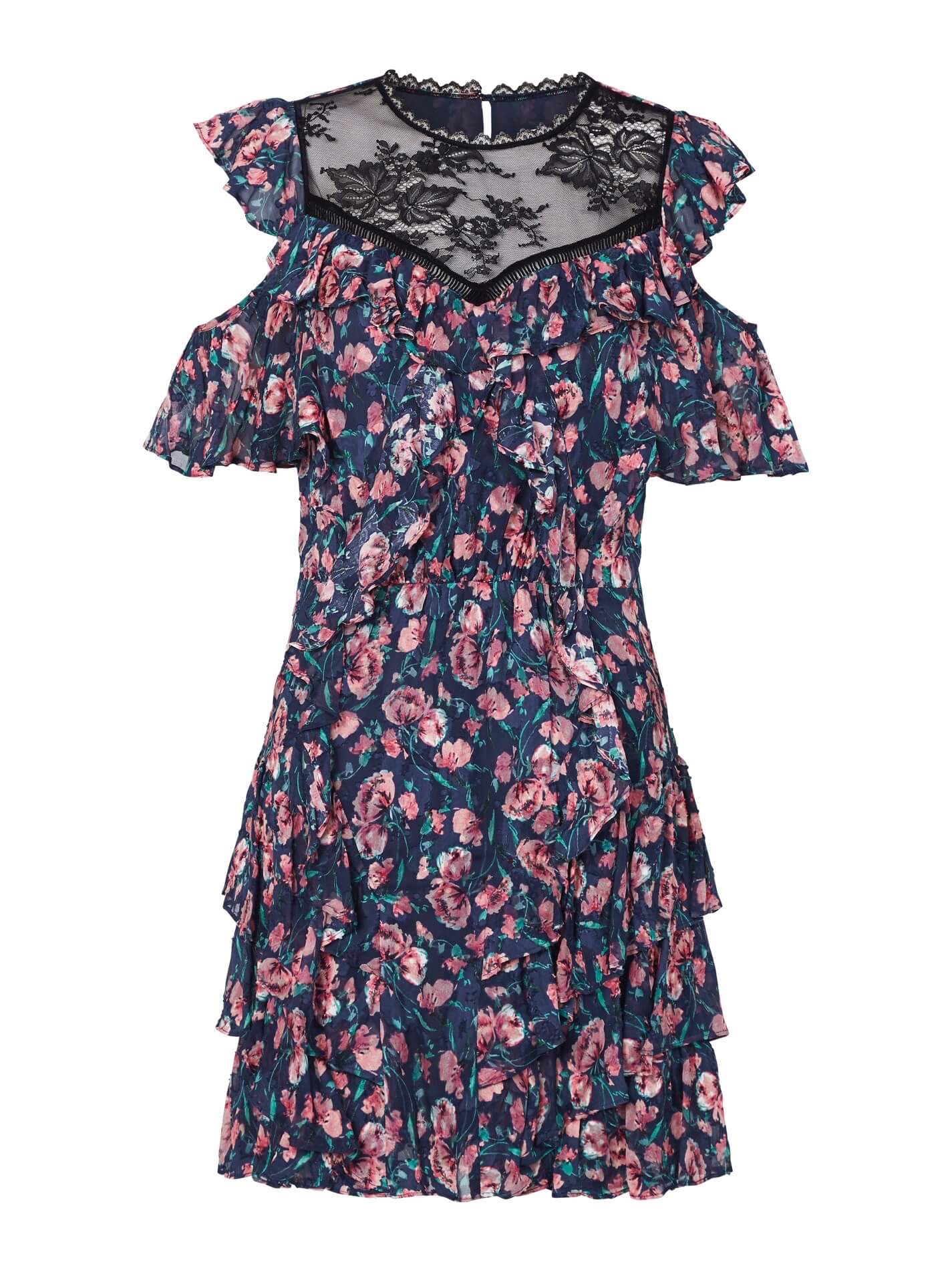 rebecca taylor off shoulder dress Rebecca Taylor Off The Shoulder Slub Suiting Dress