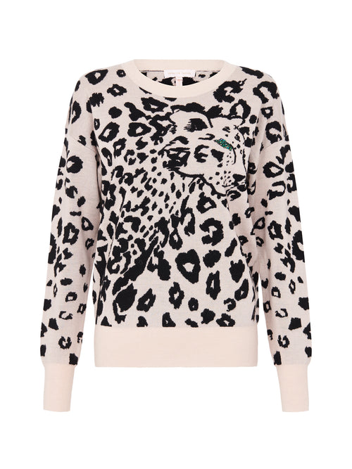 OOS-RebeccaTaylorAnimalJacquardPullover-Cream_Black-650