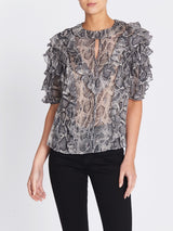 OOS-RebeccaTaylorSnakePrintClipRuffleTop-WashedBlack-01