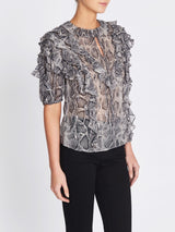 OOS-RebeccaTaylorSnakePrintClipRuffleTop-WashedBlack-02