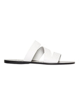 Senso Blair Leather Slide in White