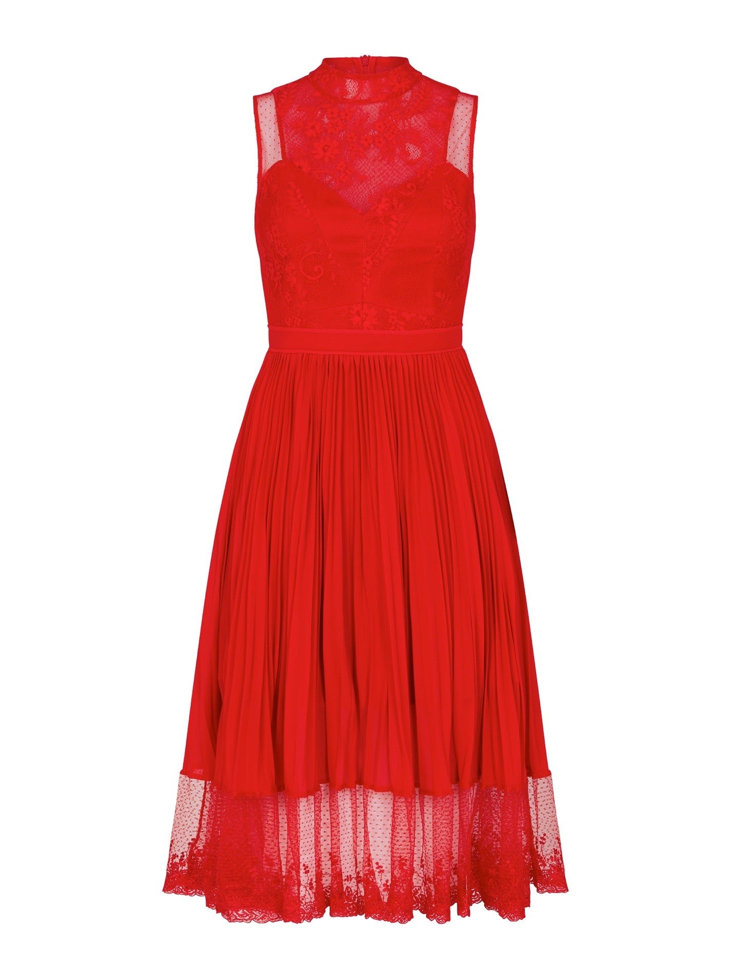 Three Floor Cherry Ripe Dress in Fiery Red Order Of Style Three Floor Cherry Ripe Dress in Fiery Red Order Of Style