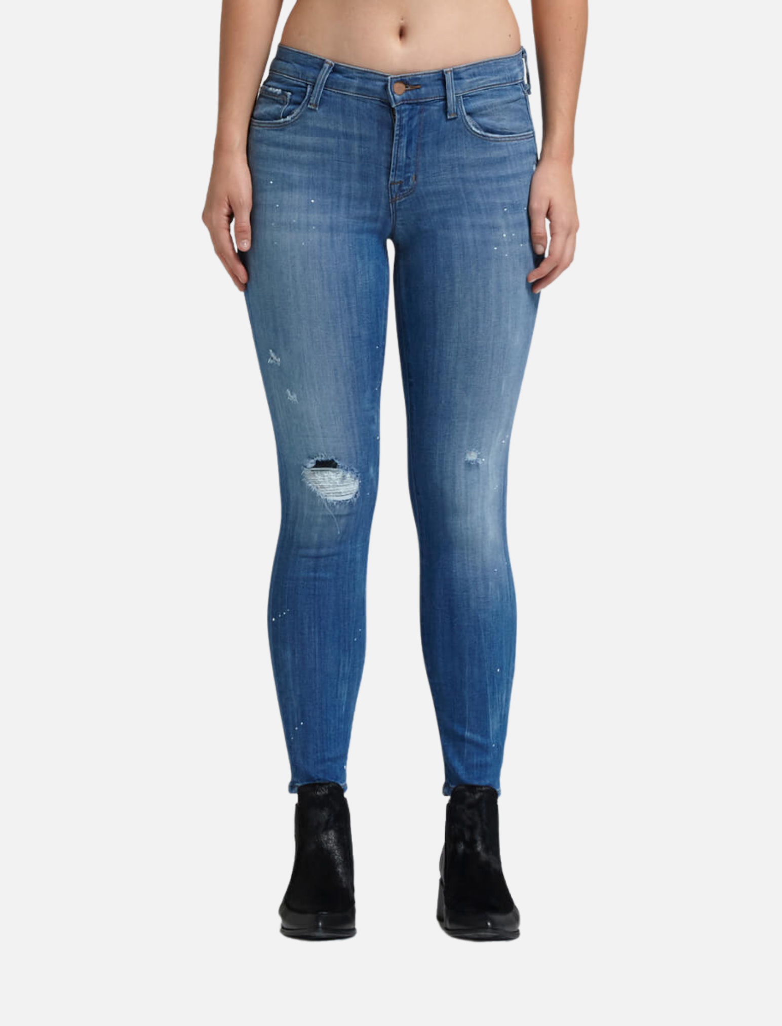 J Brand 835 Mid Rise Capri Jean in Collision – Order Of Style