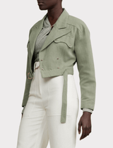 Acler Dunstan Jacket in Fern | Shop Now At Order Of Style