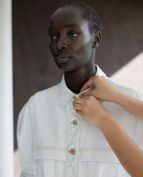 Acler Holmes Short Sleeve Denim Shirt Dress – Order Of Style