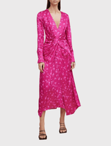 Acler Wetherby Dress in Fuchsia