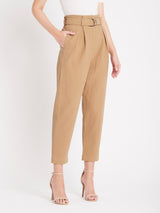 Acler Newton Pant in Almond | Shop Now At Order Of Style