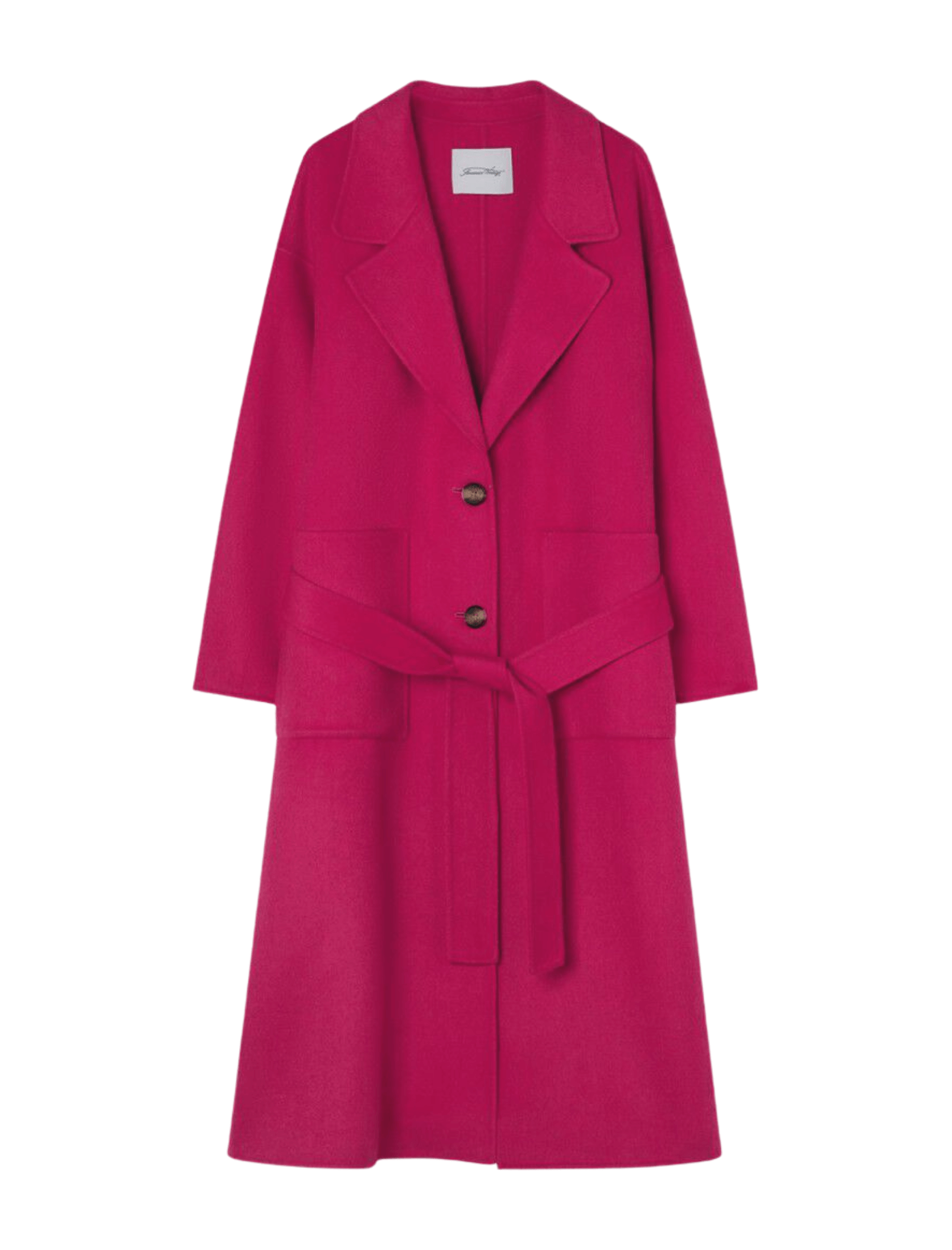Fuschia pea coat hotsell