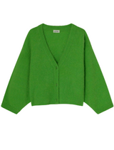 American Vintage Pinobery Boxy Cardigan in Frog | Order Of Style