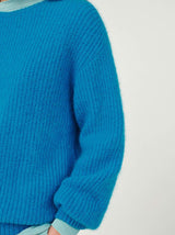 American Vintage Rozy Sweater in Turquoise