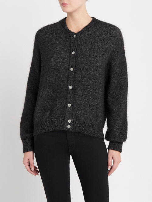 American Vintage Zabidoo Cardigan in Carbon Melange – Order Of Style