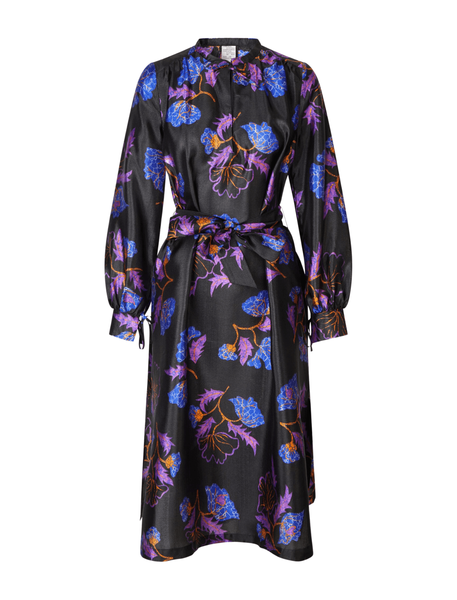 blue dress for baby girl Baum Und Pferdgarten Aradin Dress in Black Ginko – Order Of Style