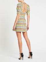 OrderOfStyle-BaumUndPferdgartenAureliaDress-PeachYellowBlackCheck-03