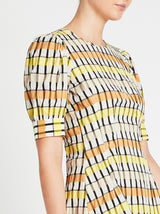 OrderOfStyle-BaumUndPferdgartenAureliaDress-PeachYellowBlackCheck-04