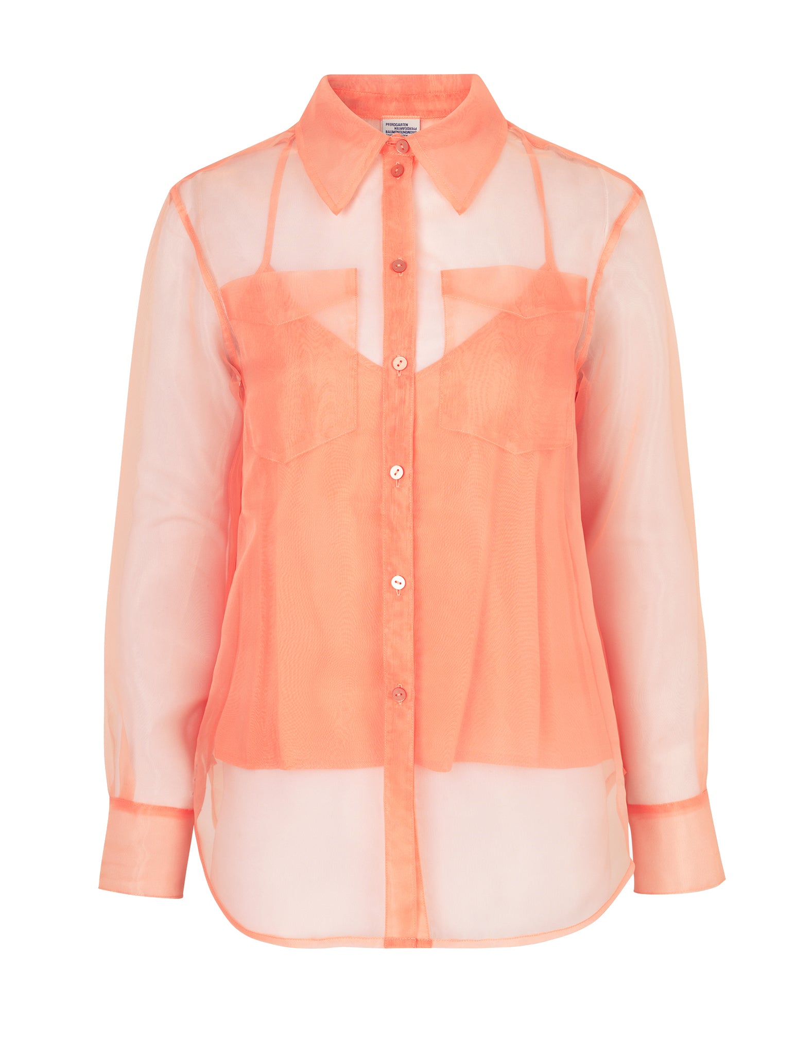 蜜*柑様 Sheer Pleats Shirts Inspired by Moo Sheer Pleats Shirts Inspired by Moon / Green | Perfume | A!SMART