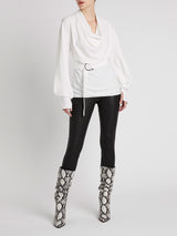 OrderOfStyle-CamillaAndMarcPiperCowlTop-White_CamillaAndMarcSylvesterLegging-BlackandIRONagyBoot-Black_White