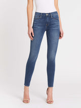 Frame Denim Le High Skinny Jean in Poe